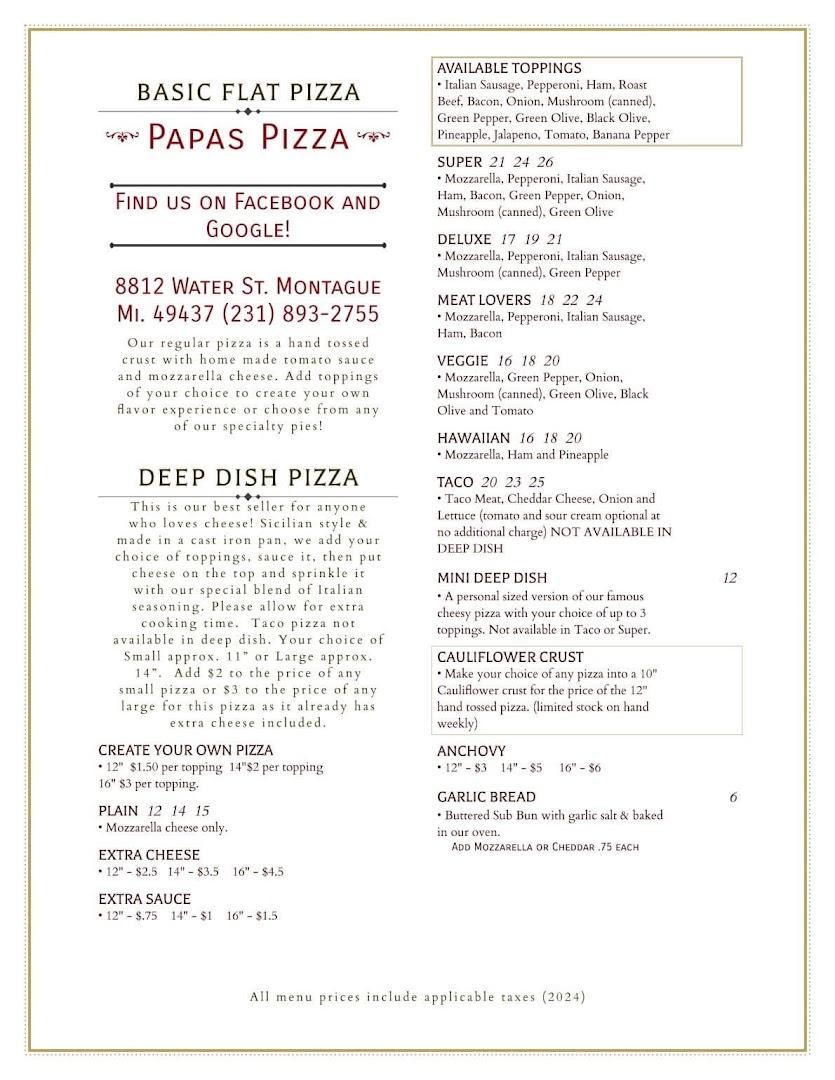 Papa's Pizza