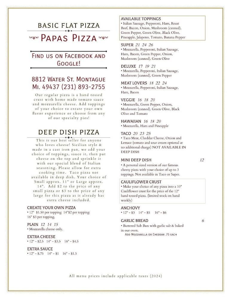 Papa's Pizza Super